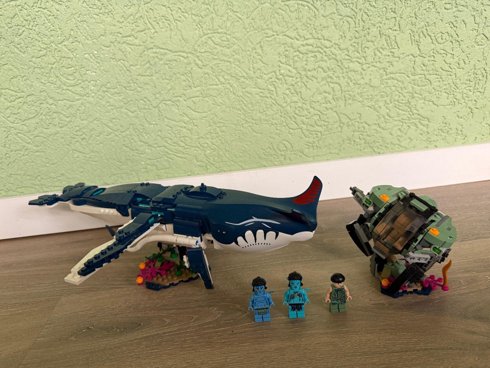 LEGO Avatar Payakan the Tulkun & Crab Suit 75579, Ophalen of Verzenden, Zo goed als nieuw, Overige typen