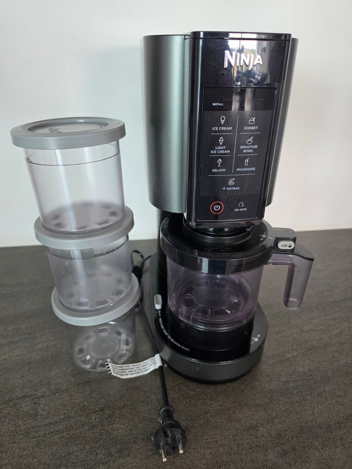 Ninja Creami NC300EU IJsmachine - Zo goed als nieuw, Witgoed en Apparatuur, Ophalen, Zo goed als nieuw