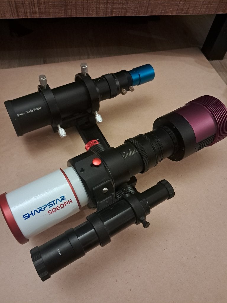 Complete (of losse) widefield set! Telescoop, camera, en...., Audio, Tv en Foto, Ophalen of Verzenden, Zo goed als nieuw, Minder dan 80 mm