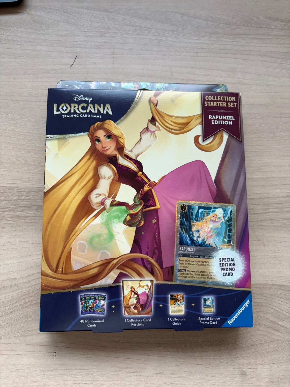 Lorcana Collection attack of  the vine Rapunzel 4 Boosters