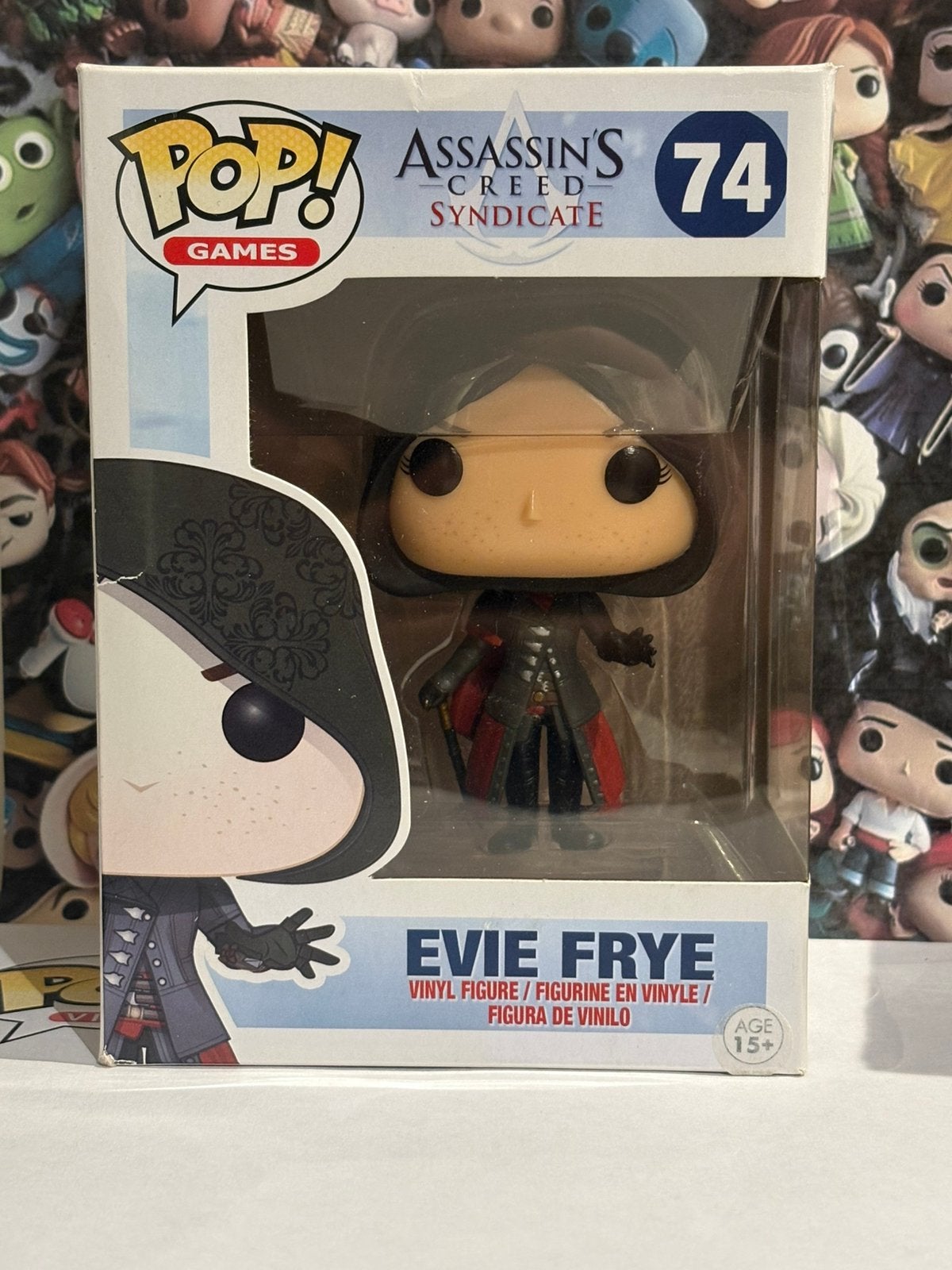 Funko pop Evie Frye 74 Assassin’s creed Syndicate games, Verzamelen, Poppetjes en Figuurtjes, Ophalen of Verzenden, Zo goed als nieuw