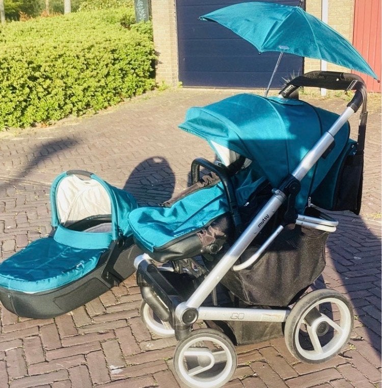Mutsy Igo Combiwagen, Ophalen, Gebruikt, Combiwagen, Met reiswieg