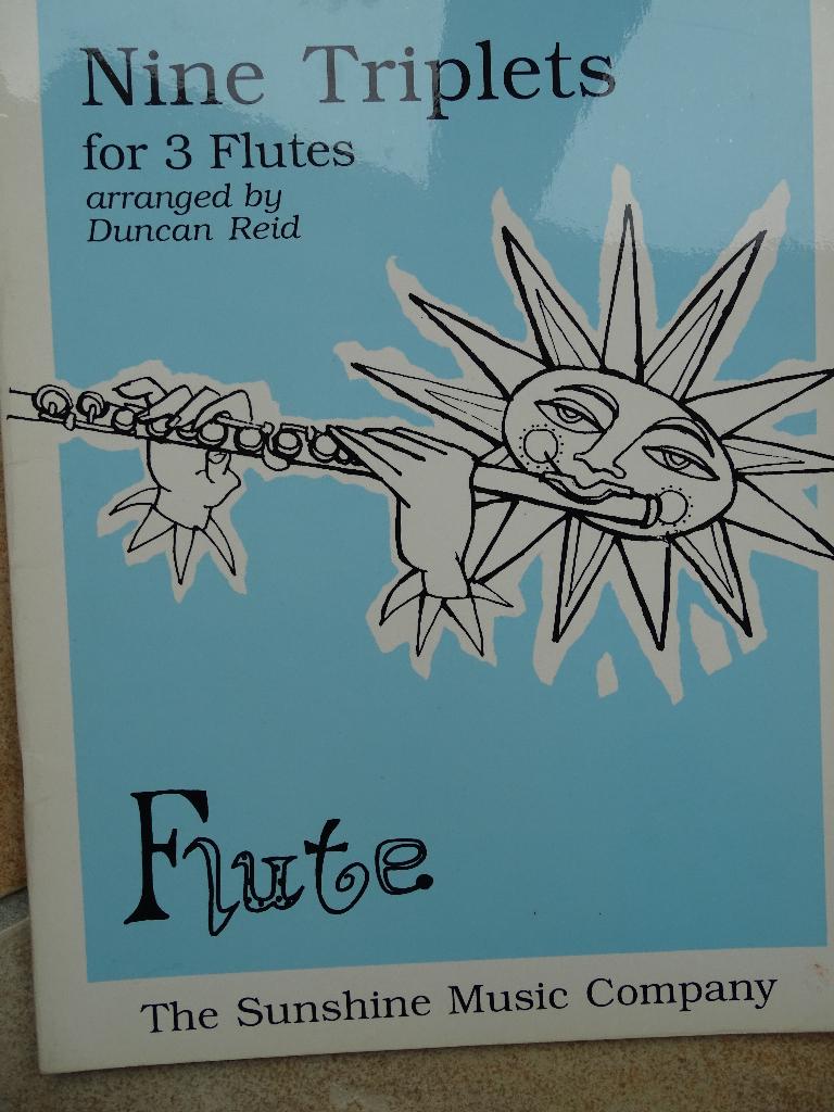 Bladmuziek 3 fluiten of meer 5 boeken klassiek en modern, Klassiek, Overige soorten, Ophalen of Verzenden, Zo goed als nieuw