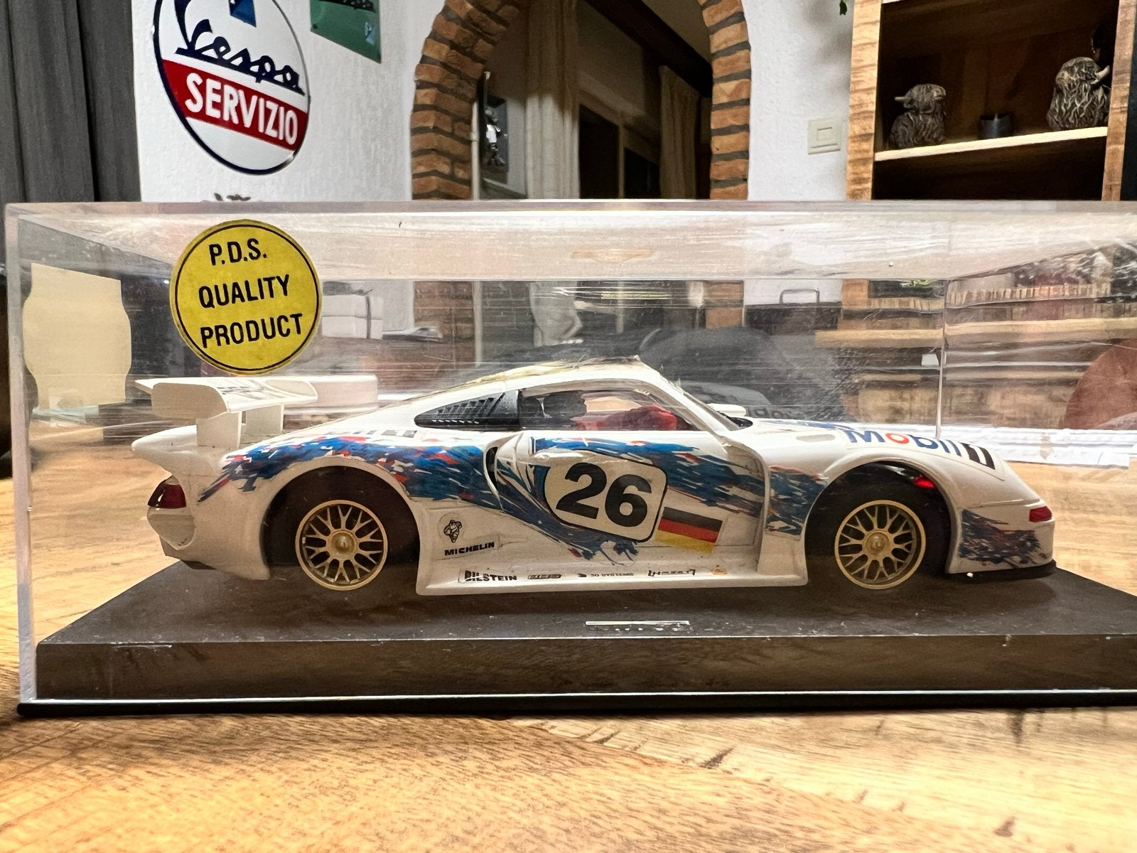 Ninco Porsche GT1 Le Mans 1996 - Compleet met doos, Ophalen of Verzenden, Zo goed als nieuw, Auto