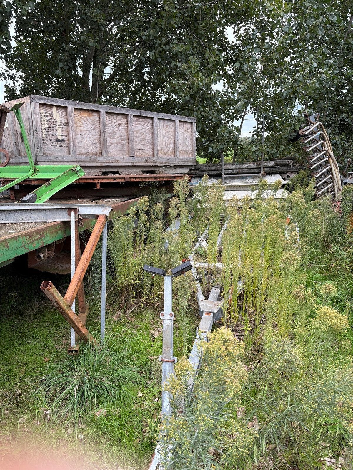 Boot trailer 3000kg zonder kenteken, Ophalen of Verzenden, Gebruikt, Stallingstrailer, 3000 kg of meer