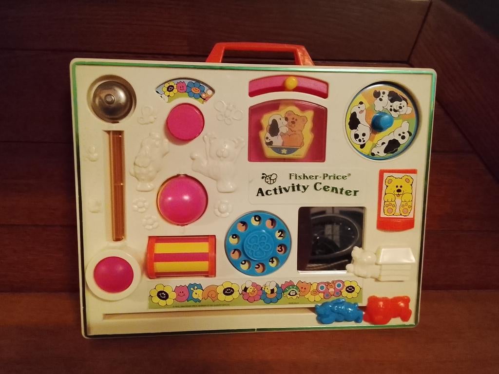Vintage Fisher Price Activity Center, Ophalen, Zo goed als nieuw