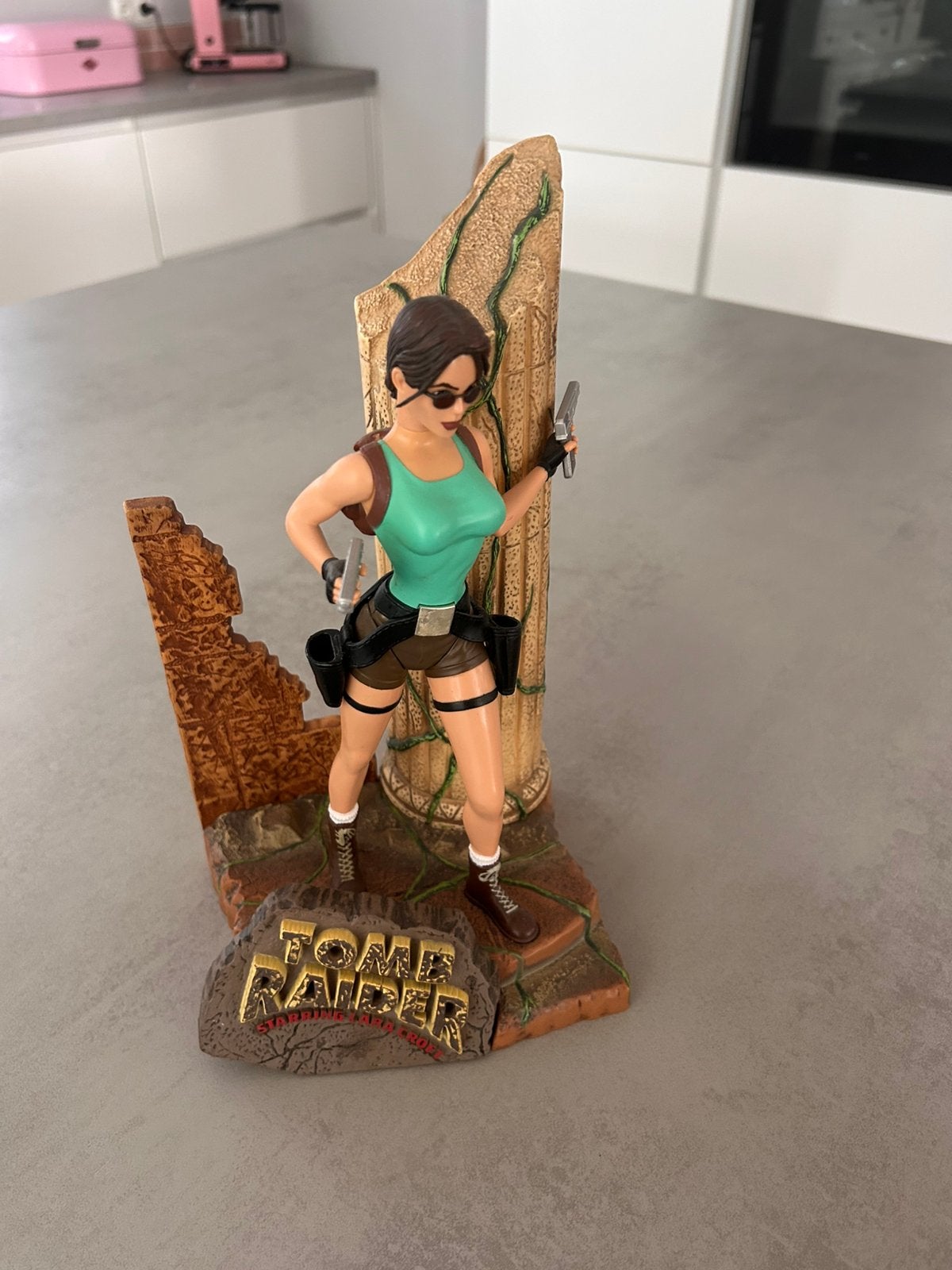 Zeldzame officiële Tomb Raider Lara Croft beeld Eidos/Core, Ophalen of Verzenden, Zo goed als nieuw