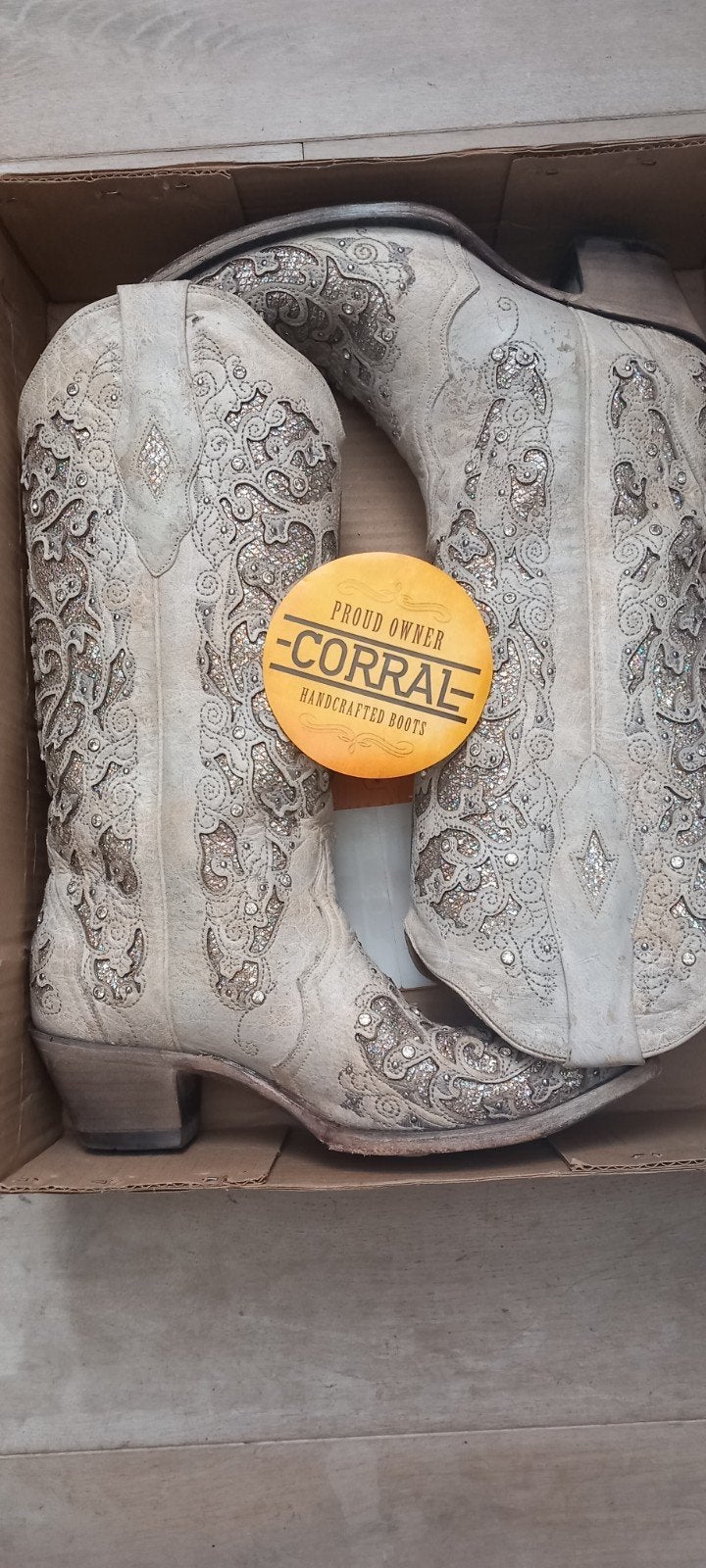 1x gedragen Corral  laarzen mt 40, Kleding | Dames, Ophalen of Verzenden, Nieuw, Zwart, Hoge laarzen