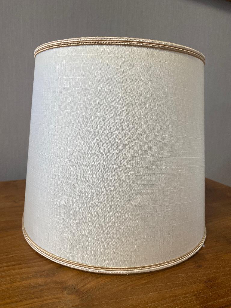 Lampenkap, Huis en Inrichting, Lampen | Lampenkappen, Ophalen, Gebruikt, 25 tot 50 cm, Beige