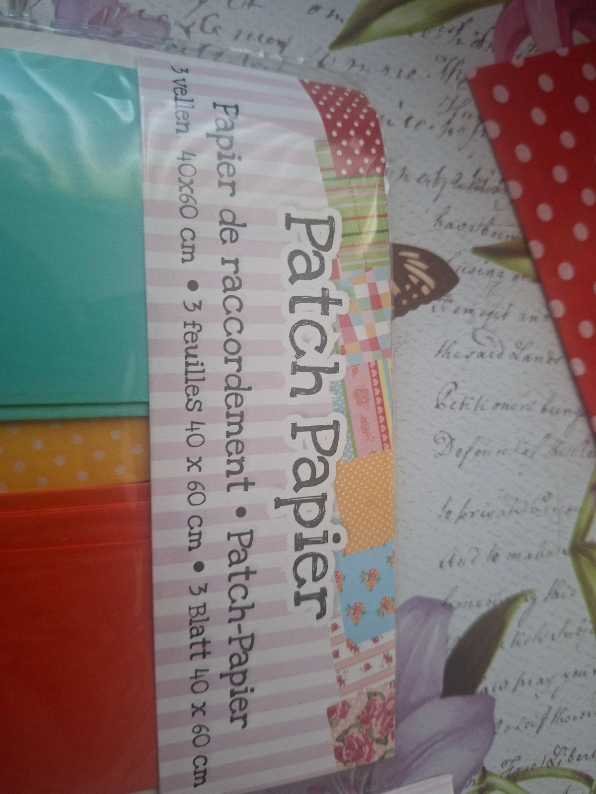Patchpapier (2), Verzenden, Nieuw