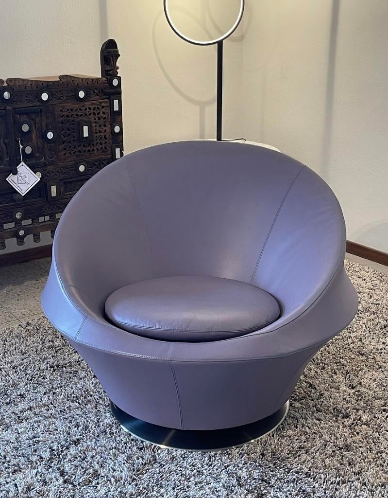 Leolux Ophelia draaifauteuil NIEUW, Ophalen, Nieuw, 75 tot 100 cm