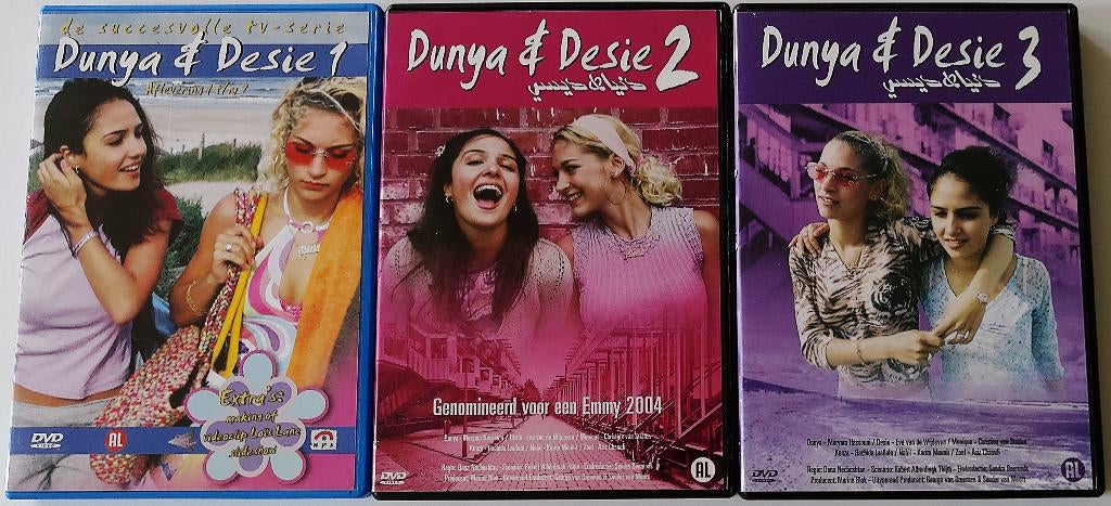 TV-Serie *** DUNYA & DESIE *** Complete Serie, Cd's en Dvd's, Alle leeftijden, Ophalen of Verzenden, Zo goed als nieuw