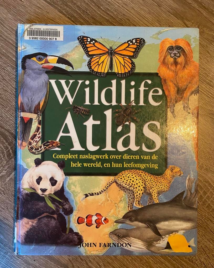 J. Farndon - Wildlife Atlas, Boeken, Non-fictie, J. Farndon, Ophalen of Verzenden, Zo goed als nieuw