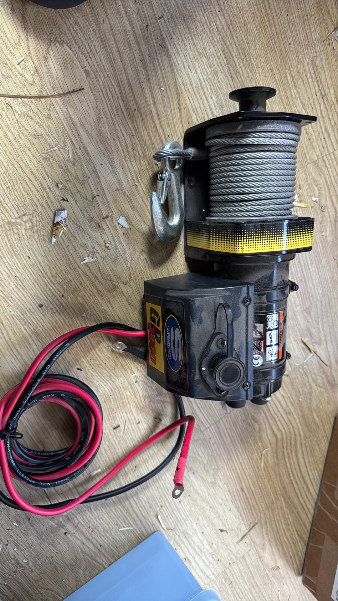Superwinch gp 3000 lier nieuw, Ophalen of Verzenden, Zo goed als nieuw