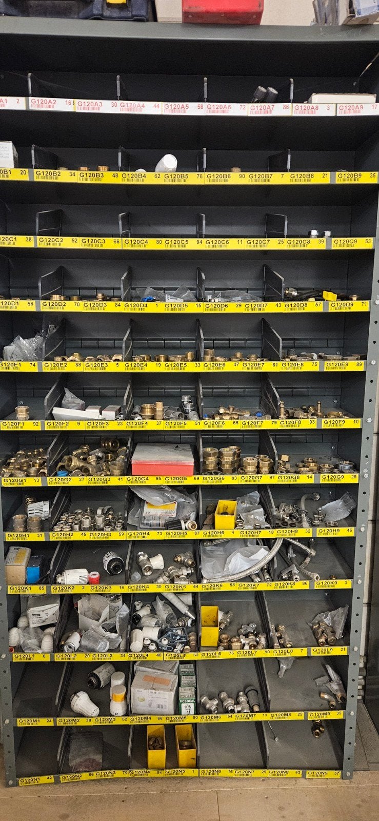 Vakkenkast, Ophalen, Gebruikt