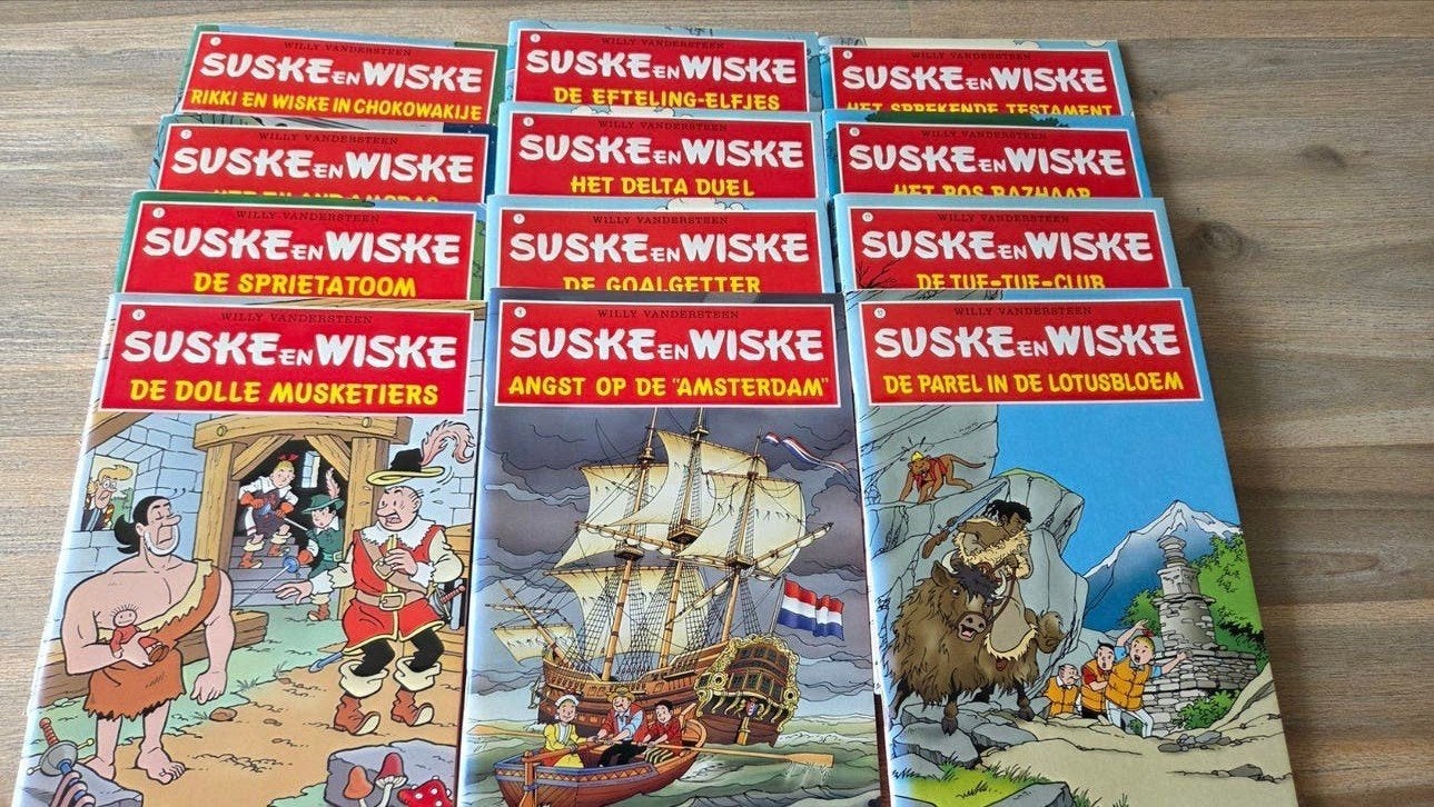 Suske en Wiske Unieke Uitgaven - Complete Serie 12 delen A5, Complete serie of reeks, Ophalen of Verzenden