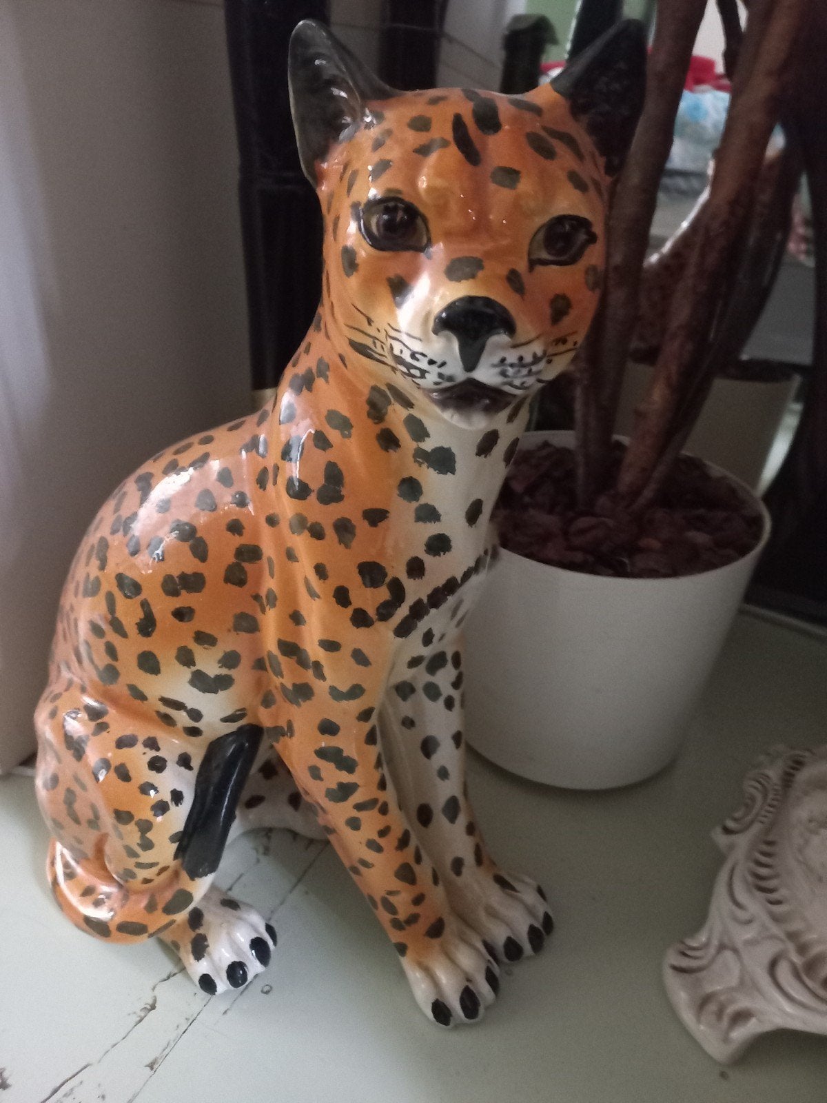 hele mooie panter groot, Ophalen of Verzenden, Zo goed als nieuw, Dier