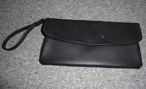 Mooie zwarte clutch, Sieraden, Tassen en Uiterlijk, Tassen | Damestassen, Ophalen of Verzenden, Zo goed als nieuw