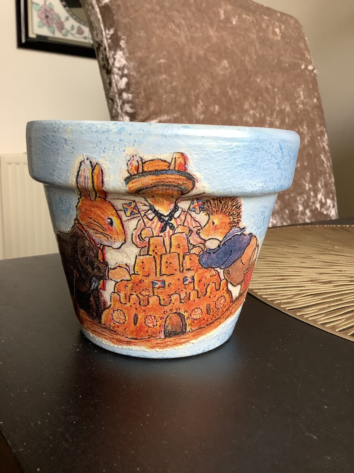 Vintage bloempotje, Ophalen of Verzenden