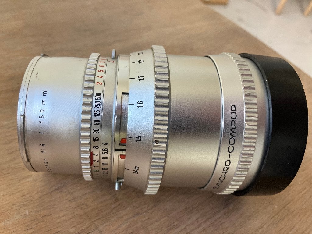 lens hasselblad 150mm, Gebruikt, 150 mm, Overige vattingen, Hasselblad