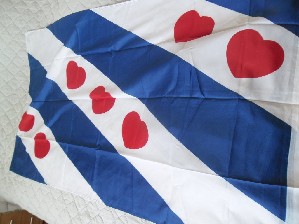 friesland  vlag, Diversen, Vlaggen en Wimpels, Ophalen