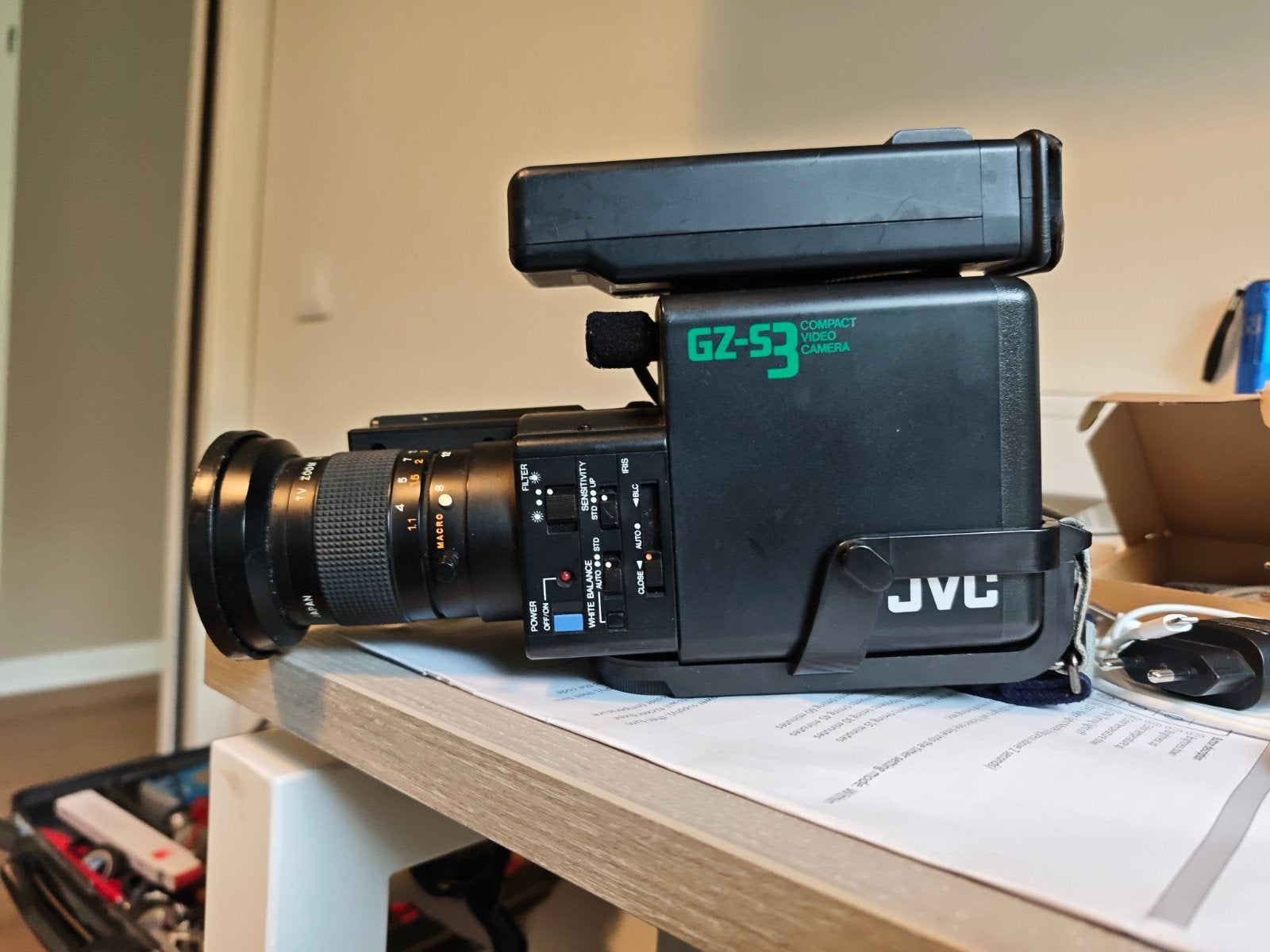 JVC GZ-S3 Compact Video Camera - Vintage Videocamera, Audio, Tv en Foto, Ophalen of Verzenden, Overige soorten, Camera