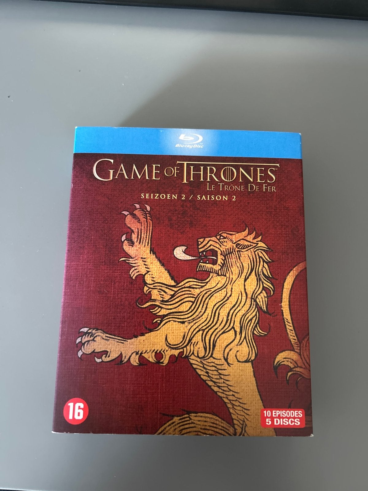 Game of Thrones Seizoen 2 Blu-ray (5 Discs), Cd's en Dvd's, Blu-ray, Ophalen, Zo goed als nieuw, Tv en Series, Boxset