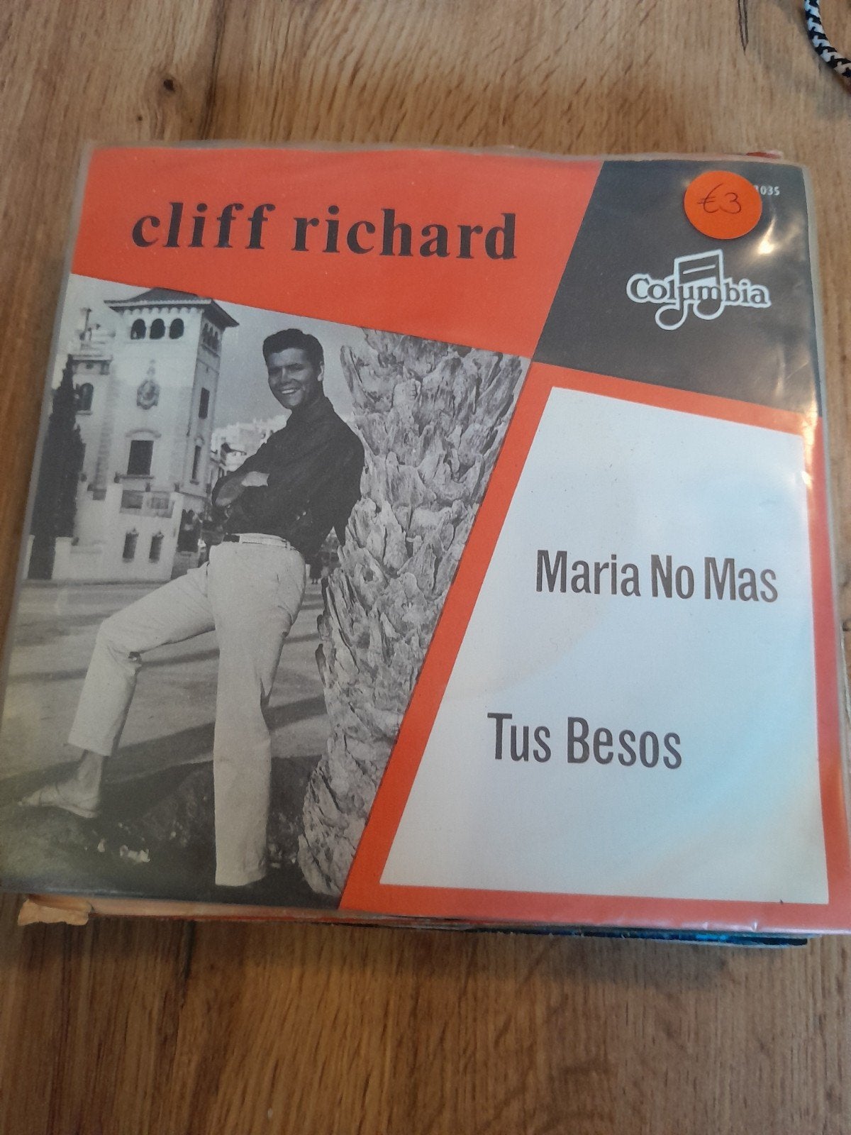 Cliff richard 7inch maria no mas, Ophalen of Verzenden, Zo goed als nieuw, Pop