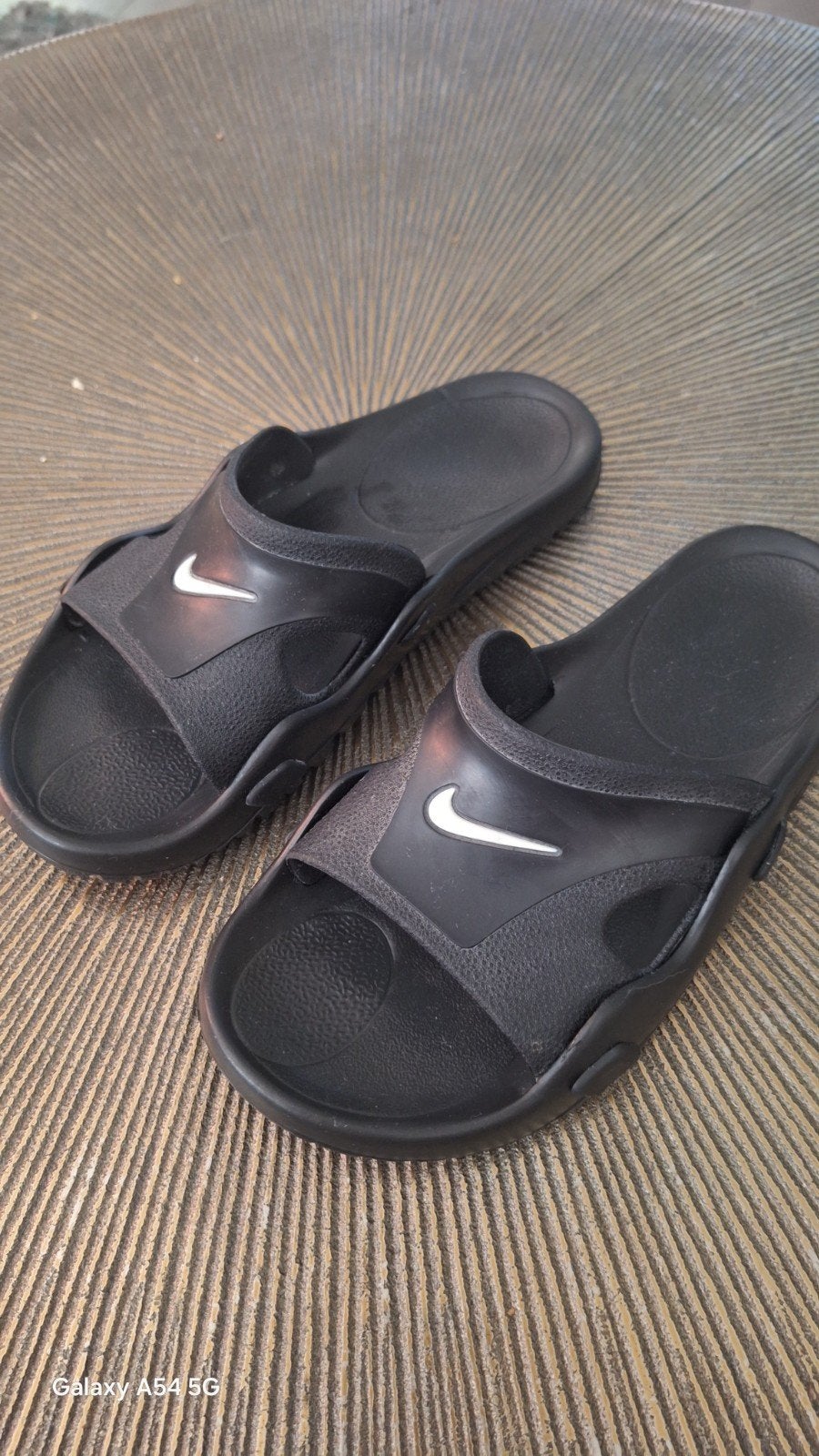 Nike Getasandal Slippers maat 37,5, Ophalen of Verzenden, Overige maten, Zwart