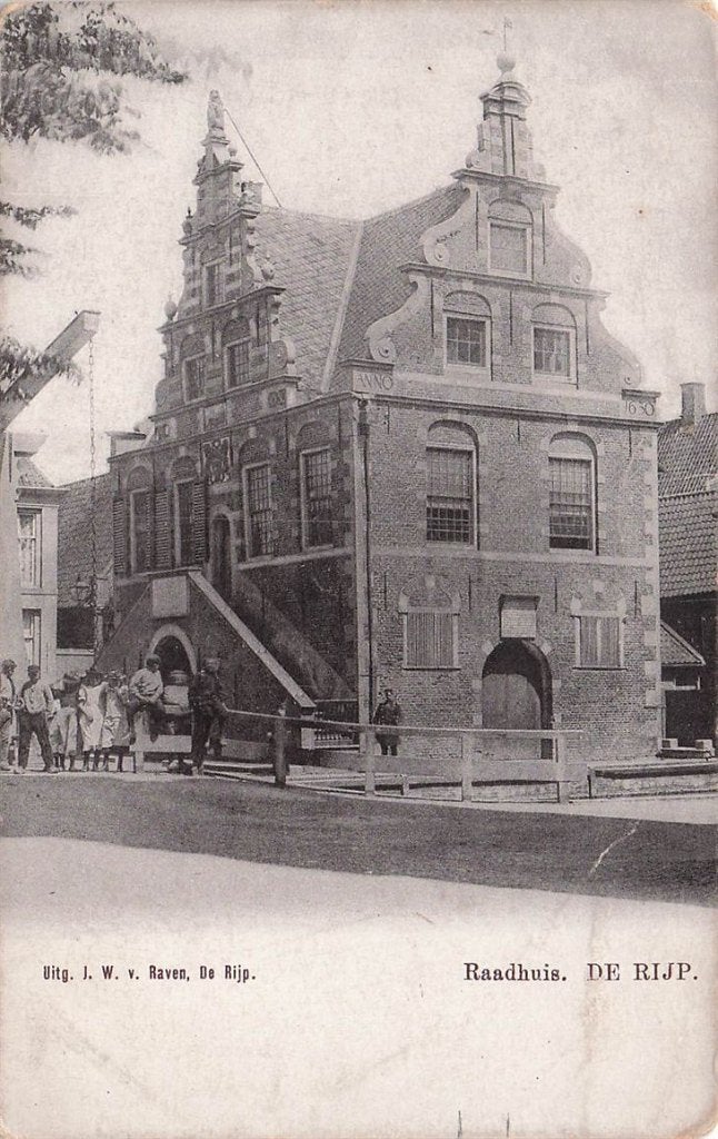 703-017-029 De Rijp Raadhuis, Verzenden, Voor 1920, Noord-Holland