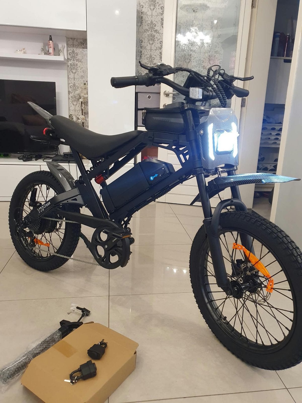 V20 Cross skinnybike E-bike - NIEUW, Ophalen of Verzenden, Nieuw, Aluminium, 24 inch of meer