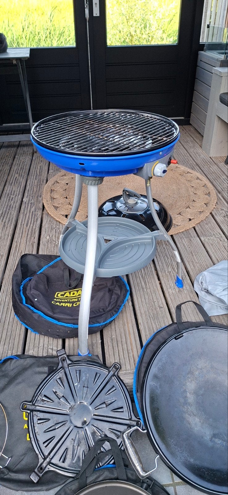 Cadac Carri Chef met accessoires en hoes, Ophalen
