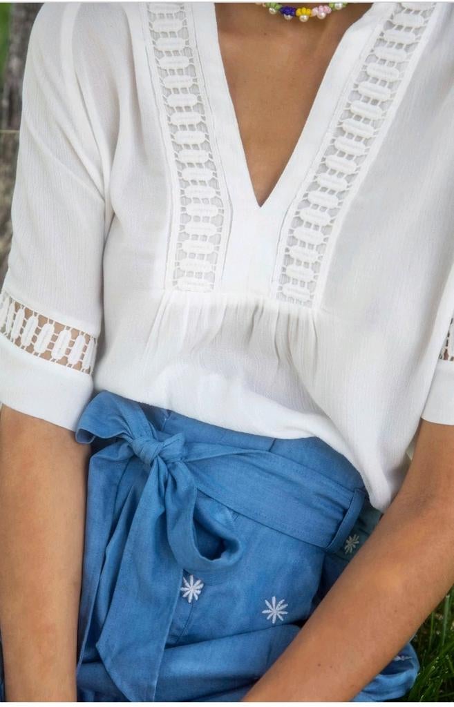 Fabienne Chapot Olivia Isa shorts maat 38 *nieuw *, Kleding | Dames, Maat 38/40 (M), Kort, Blauw, Nieuw