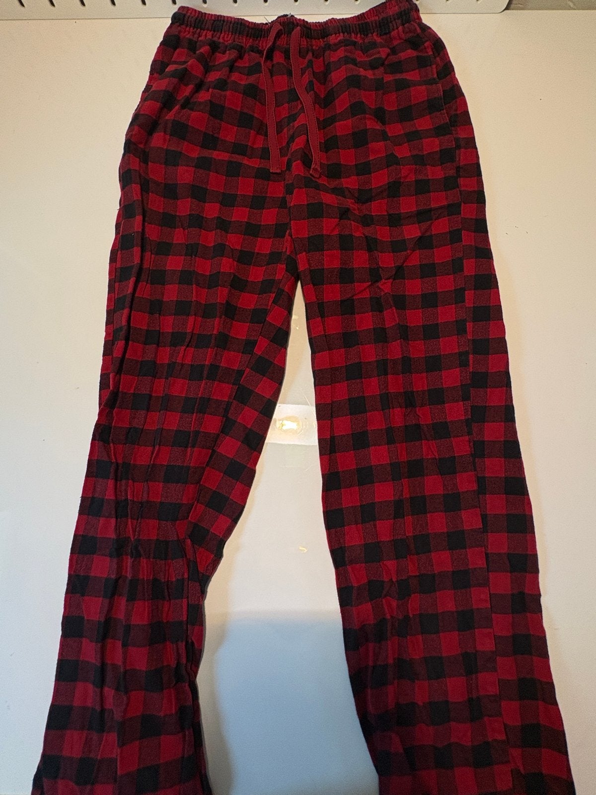 Uniqlo geruite pyjamabroek rood/zwart maat XS/S, Kleding | Dames, Pyjama's, Ophalen of Verzenden, Zo goed als nieuw, Maat 38/40 (M)