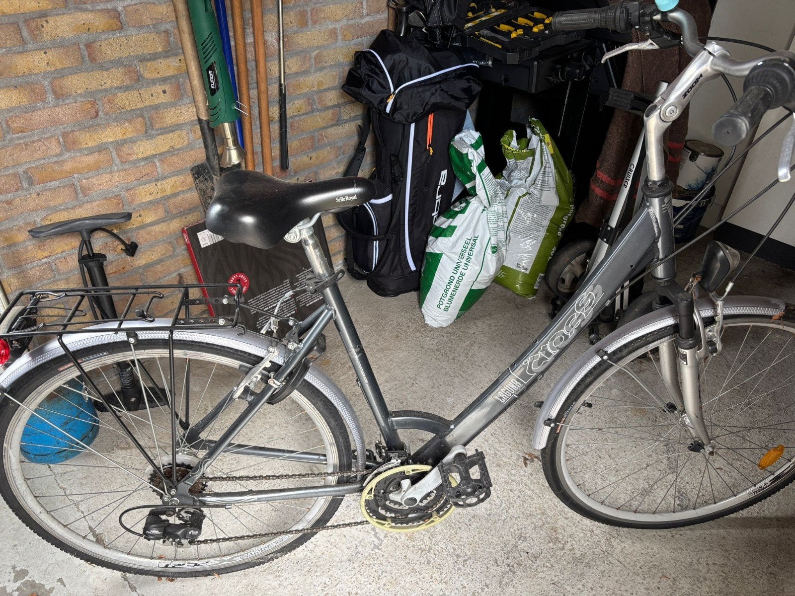 Laguna cross fiets met veel versnellingen, Ophalen, Gebruikt, Minder dan 10 versnellingen, Overige merken