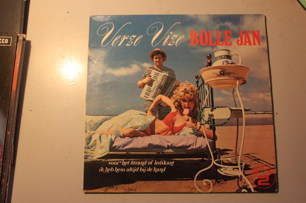501f - lp - bolle jan - verze vize, Ophalen of Verzenden, Gebruikt, 12 inch, Levenslied of Smartlap
