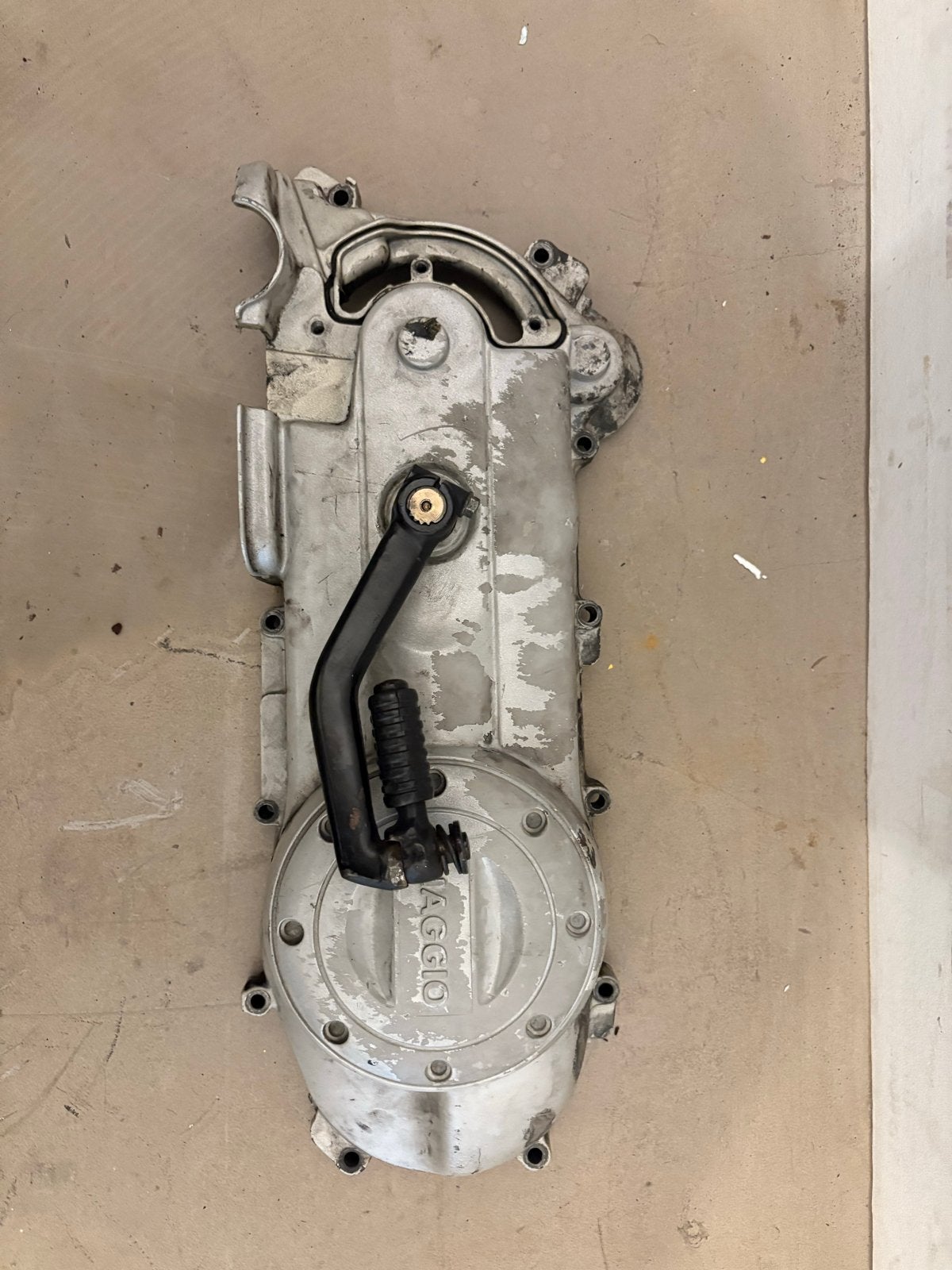 Piaggio Zip 4T2V Carterkap met beschadigde kickstart, Ophalen of Verzenden, Gebruikt, Overige typen, Piaggio