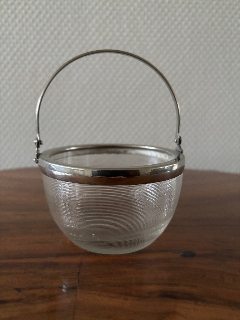 Fries draadglas schaaltje met handvat., Ophalen of Verzenden