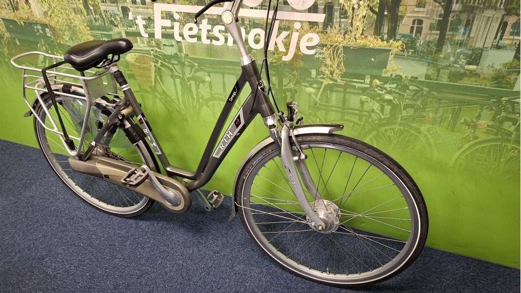 Fietshokje Raaks: Rih Omega, Fietsen en Brommers, 47 tot 50 cm, Niet ingevuld, Zo goed als nieuw, Niet ingevuld