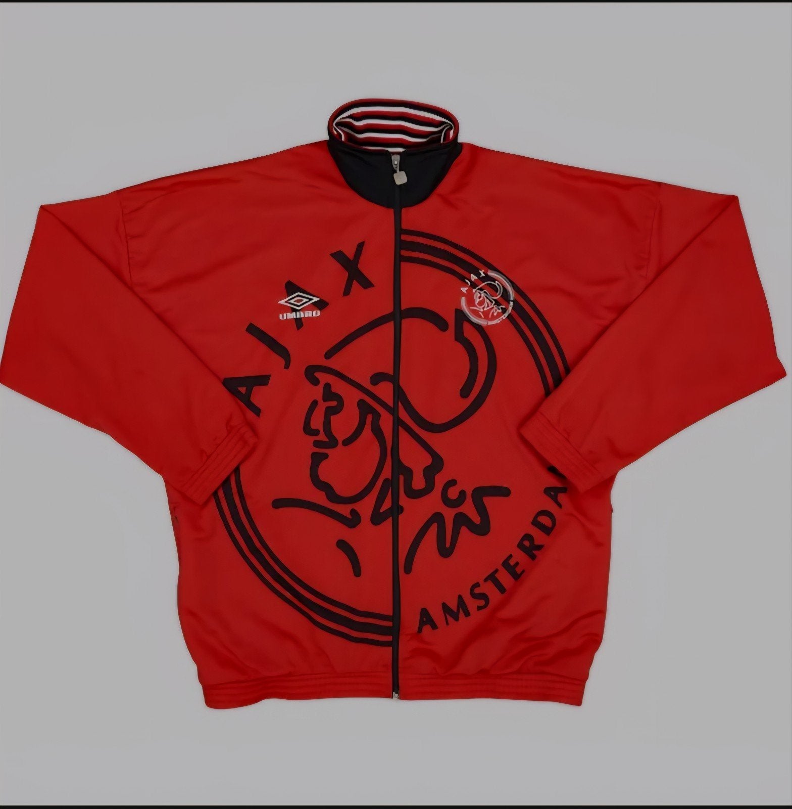 Ajax trainingsjack 1995-1996 XXL Classic Football Shirts, Ophalen of Verzenden, Gebruikt, Ajax, Shirt