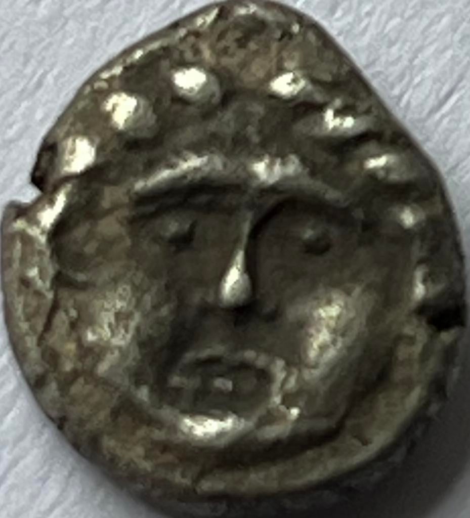 Pisidia Selge obool 350-300 voor Christus, Ophalen of Verzenden, Overige landen, Losse munt, Zilver