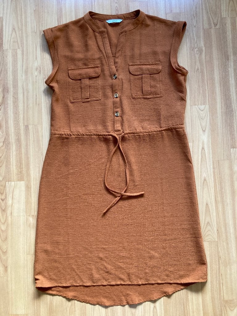 Mooie jurk Only – maat 38 (terracotta), Kleding | Dames, Maat 38/40 (M), Ophalen of Verzenden, Zo goed als nieuw, Boven de knie