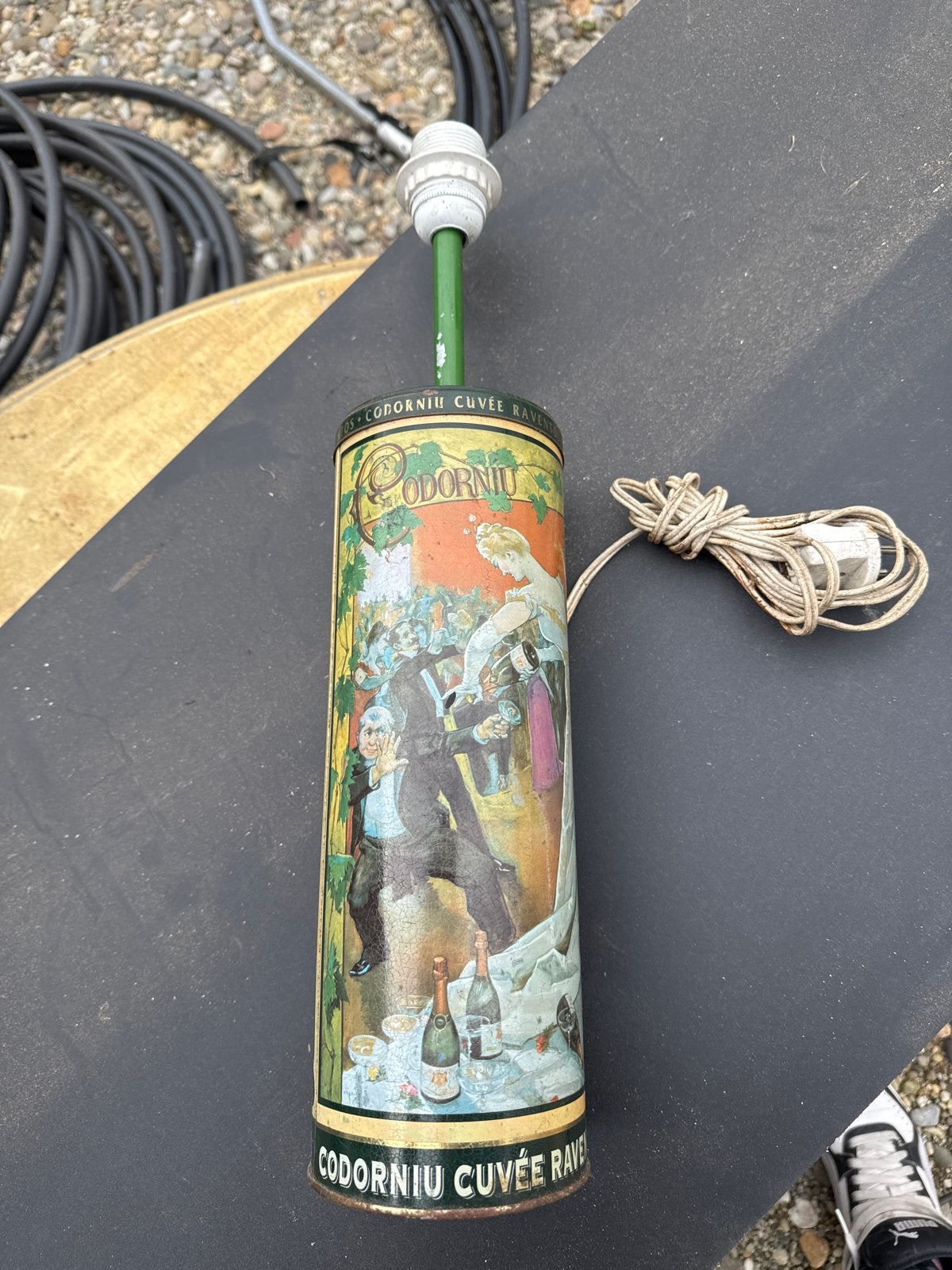 Vintage Codorniu Cuvée Rave lamp, Ophalen of Verzenden