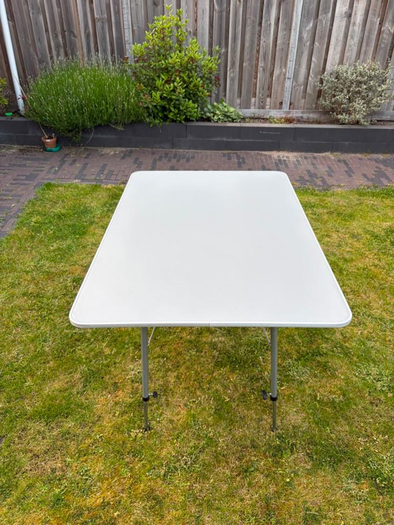 Campingtafel / Bijzettafel 120x80 cm, Caravans en Kamperen, Kampeermeubelen, Ophalen, Gebruikt, Campingtafel