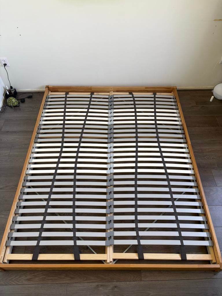 Twee lattenbodems 80x200 ikea, Ophalen, Zo goed als nieuw, Tweepersoons, 80 cm