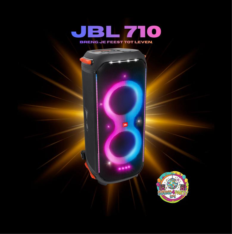 JBL Partybox huren?! Te huur Partyspeaker -JBL 710 Evenement, Ophalen of Verzenden, Zo goed als nieuw, 120 watt of meer, JBL