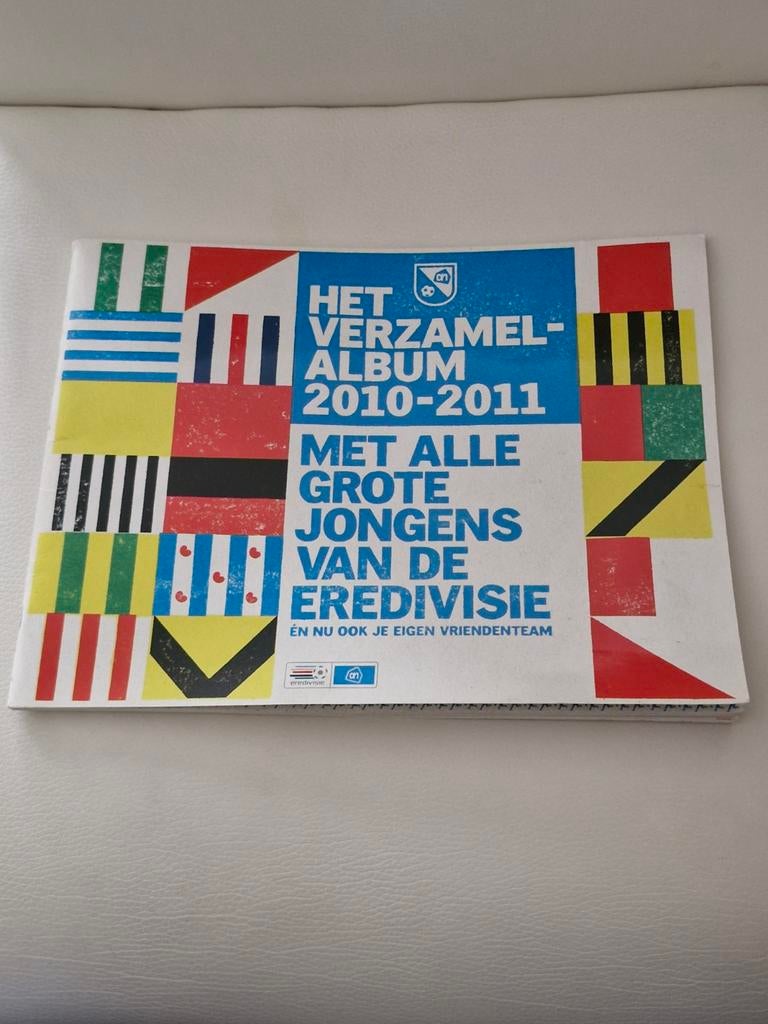 AH Voetbalplaatjes Verzamelalbum Eredivisie 2010-2011, Ophalen of Verzenden, Zo goed als nieuw, Overige binnenlandse clubs