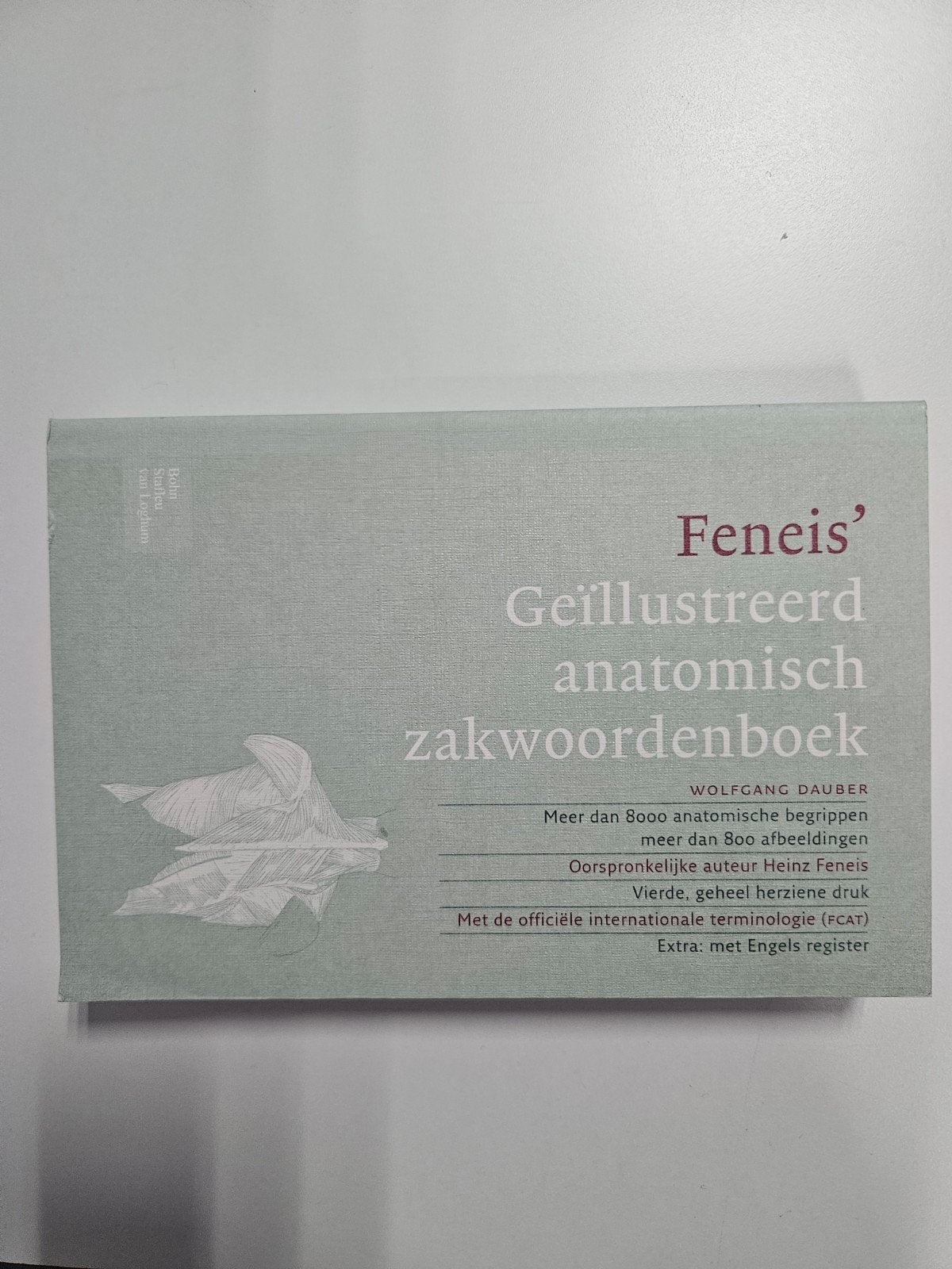 Feneis' Geïllustreerd Anatomisch Zakwoordenboek, Boeken, Ophalen of Verzenden