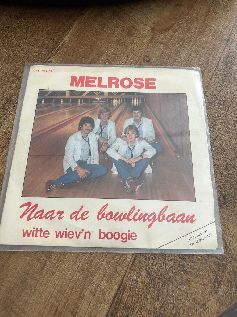 Melrose-Naar de bowlingbaan., 7 inch, Single, Ophalen of Verzenden, Zo goed als nieuw