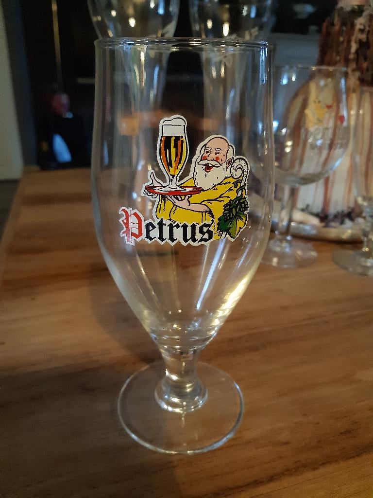 Petrus bierglas (Z209-8), Ophalen of Verzenden, Nieuw, Glas of Glazen, Overige merken